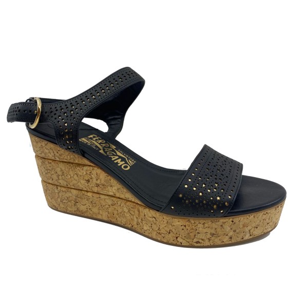 Salvatore ferragamo deals wedges shoes